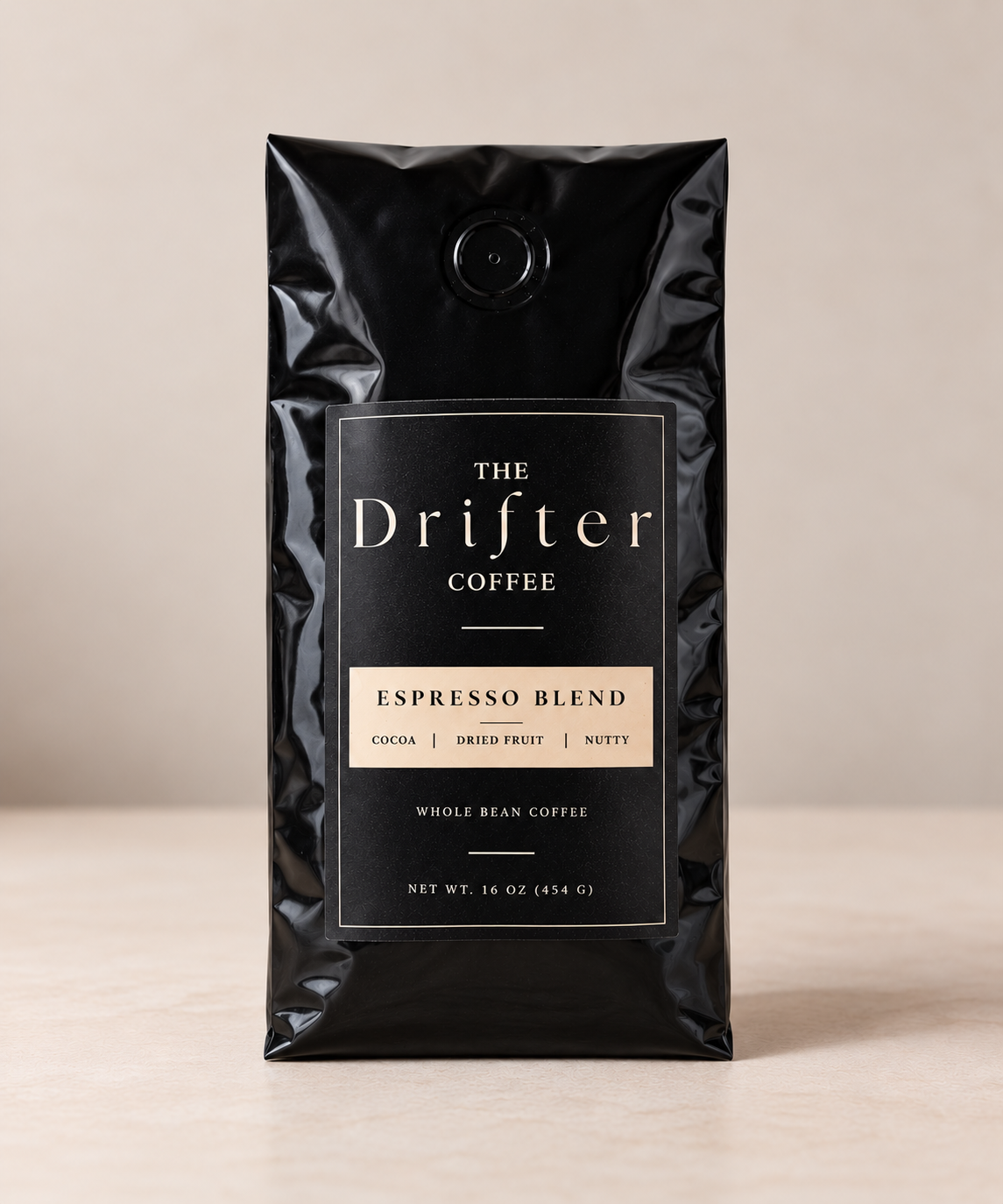 The Drifter Coffee Espresso Blend whole bean coffee, 16 oz bag